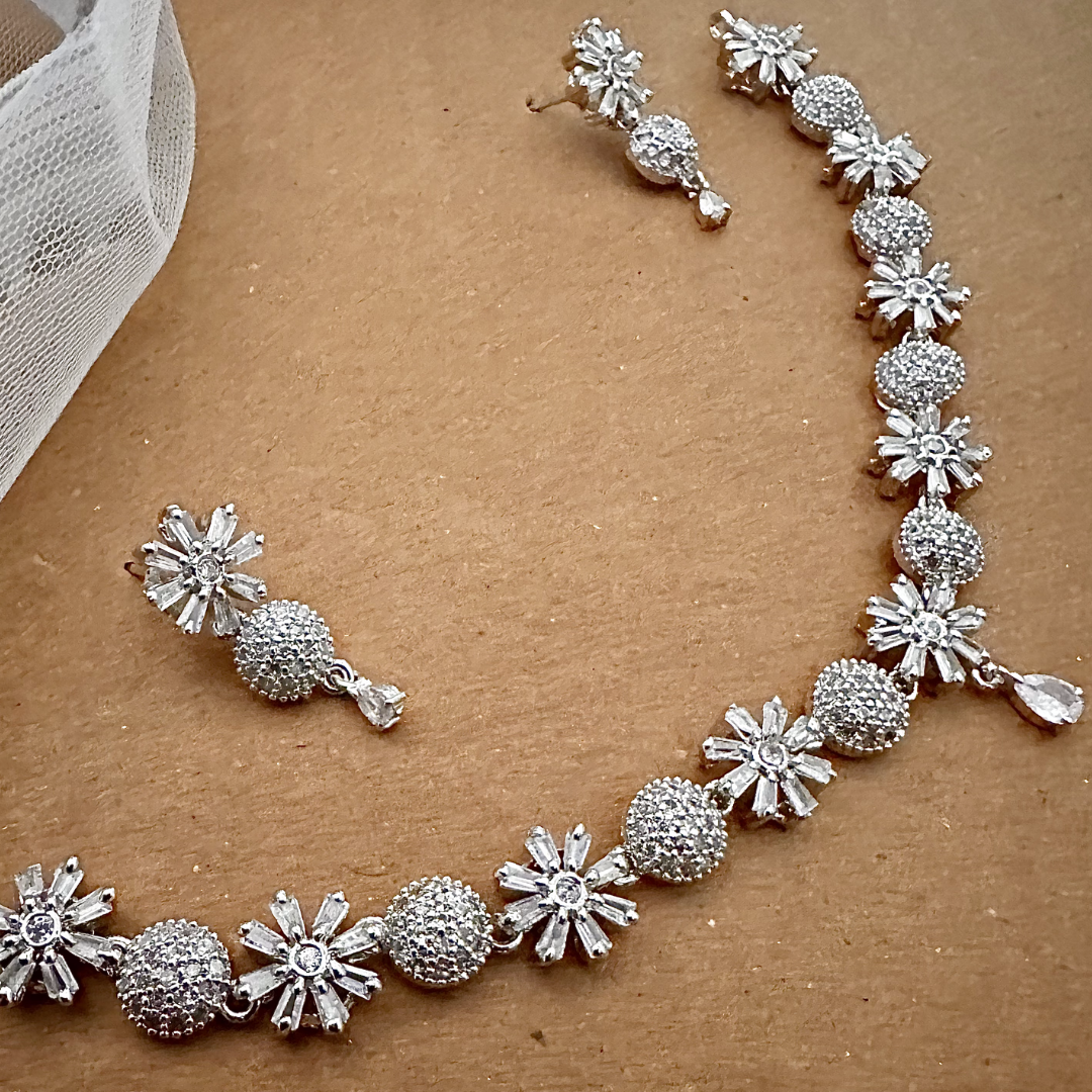 American Diamond Necklace for Women