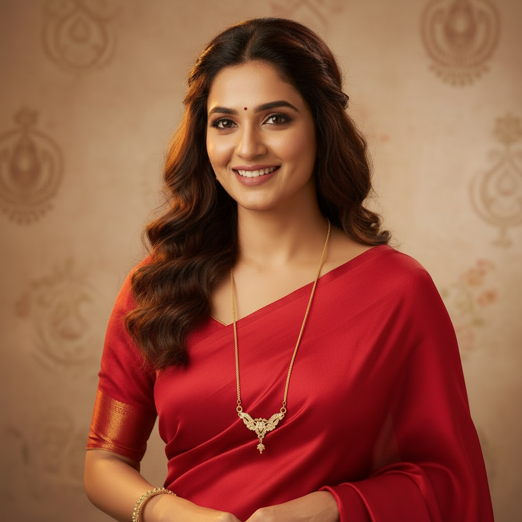 MULTICOLOR YAZHINI IMPON LONG DOLLAR CHAIN