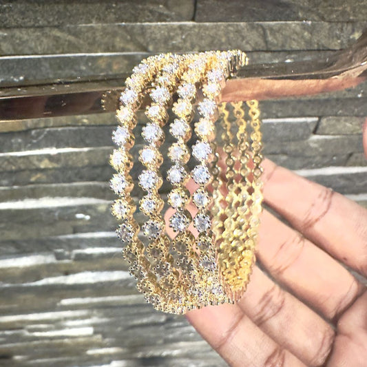 American diamond bangles