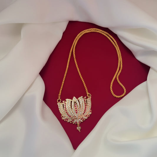 RUBY RUBINI IMPON LONG DOLLAR CHAIN