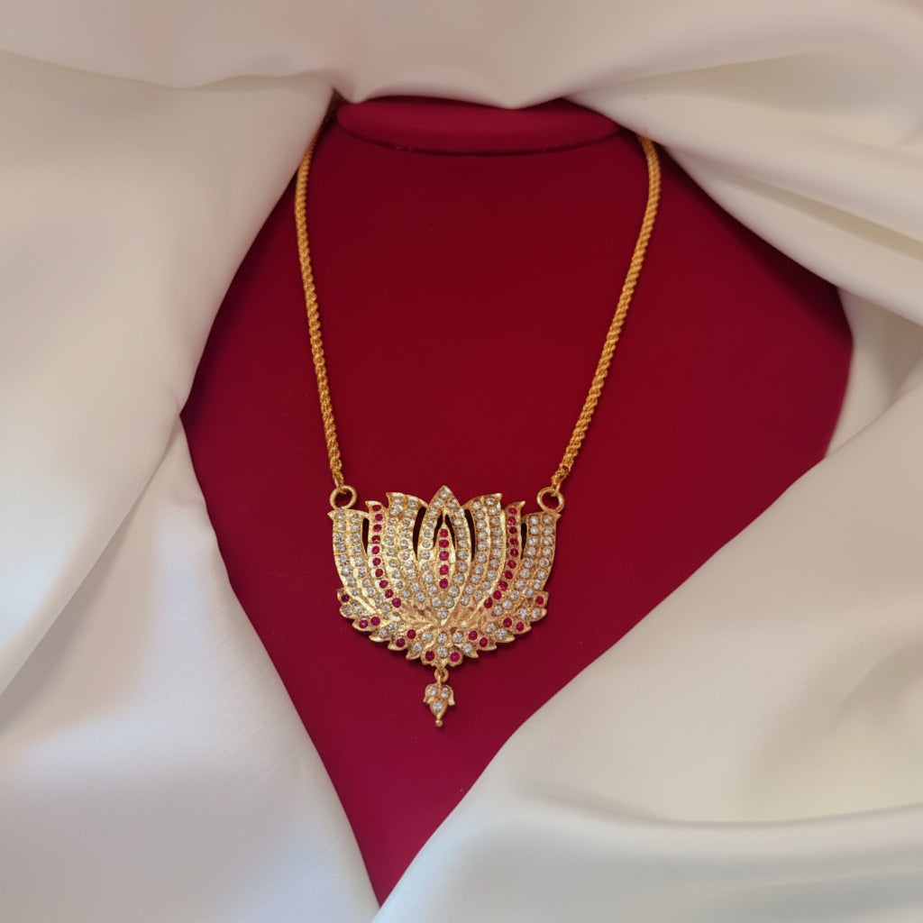 RUBY RUBINI IMPON LONG DOLLAR CHAIN