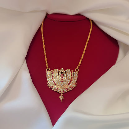 RUBY RUBINI IMPON LONG DOLLAR CHAIN