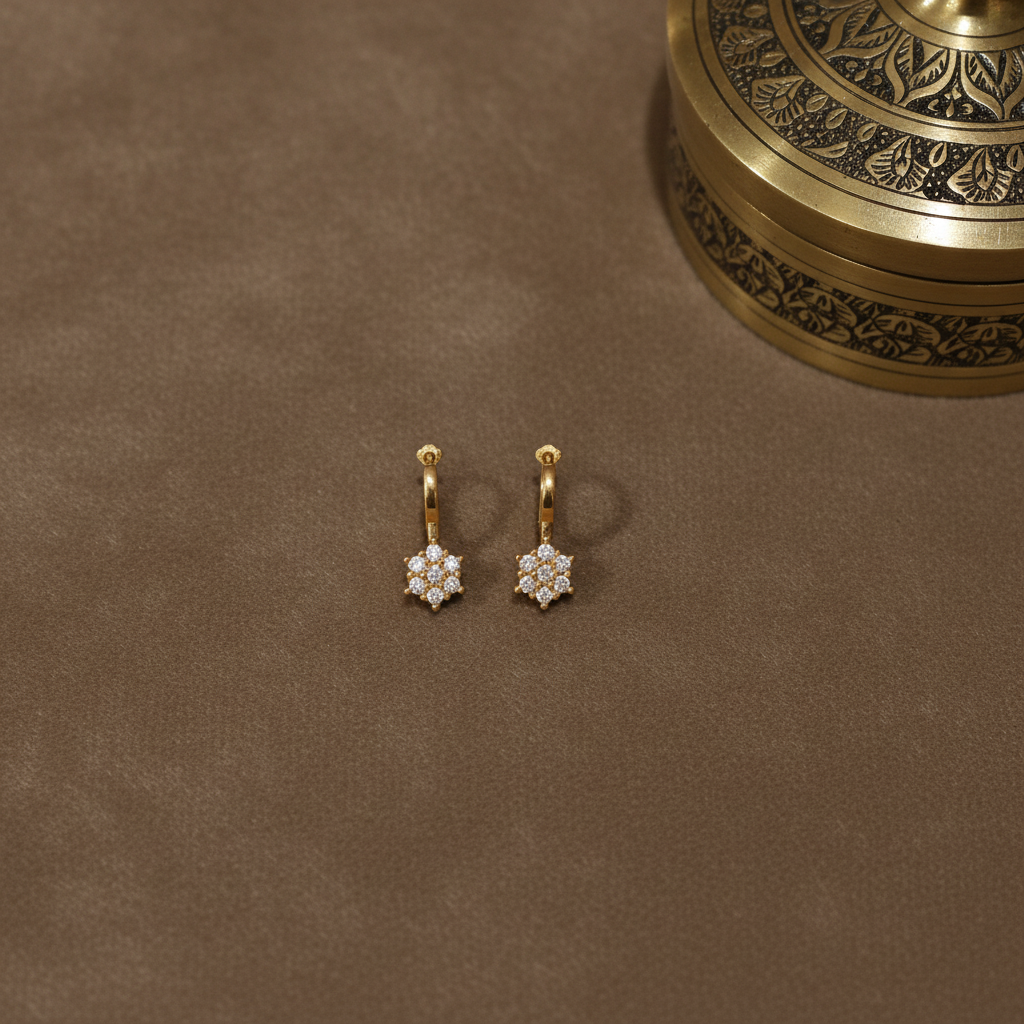 DIAMOND SHIMONA BUGADI  EARRINGS