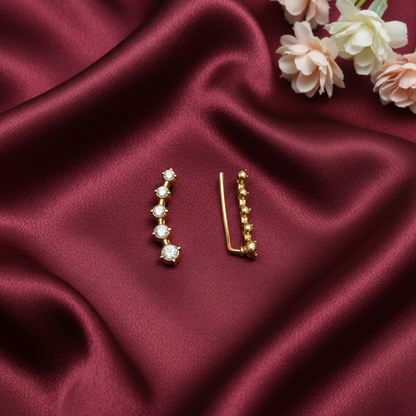 DIAMOND NISSA EARCUFF EARRINGS