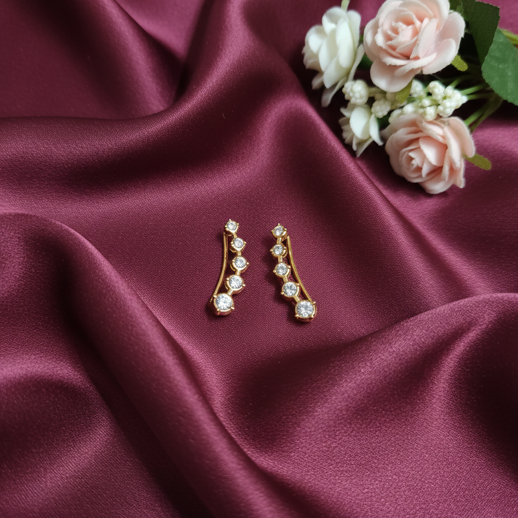 DIAMOND NISSA EARCUFF EARRINGS