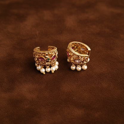 MULTICOLOR JIYA BUGADI  EARRINGS