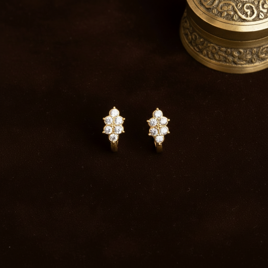DIAMOND TANVI STUD EARRINGS