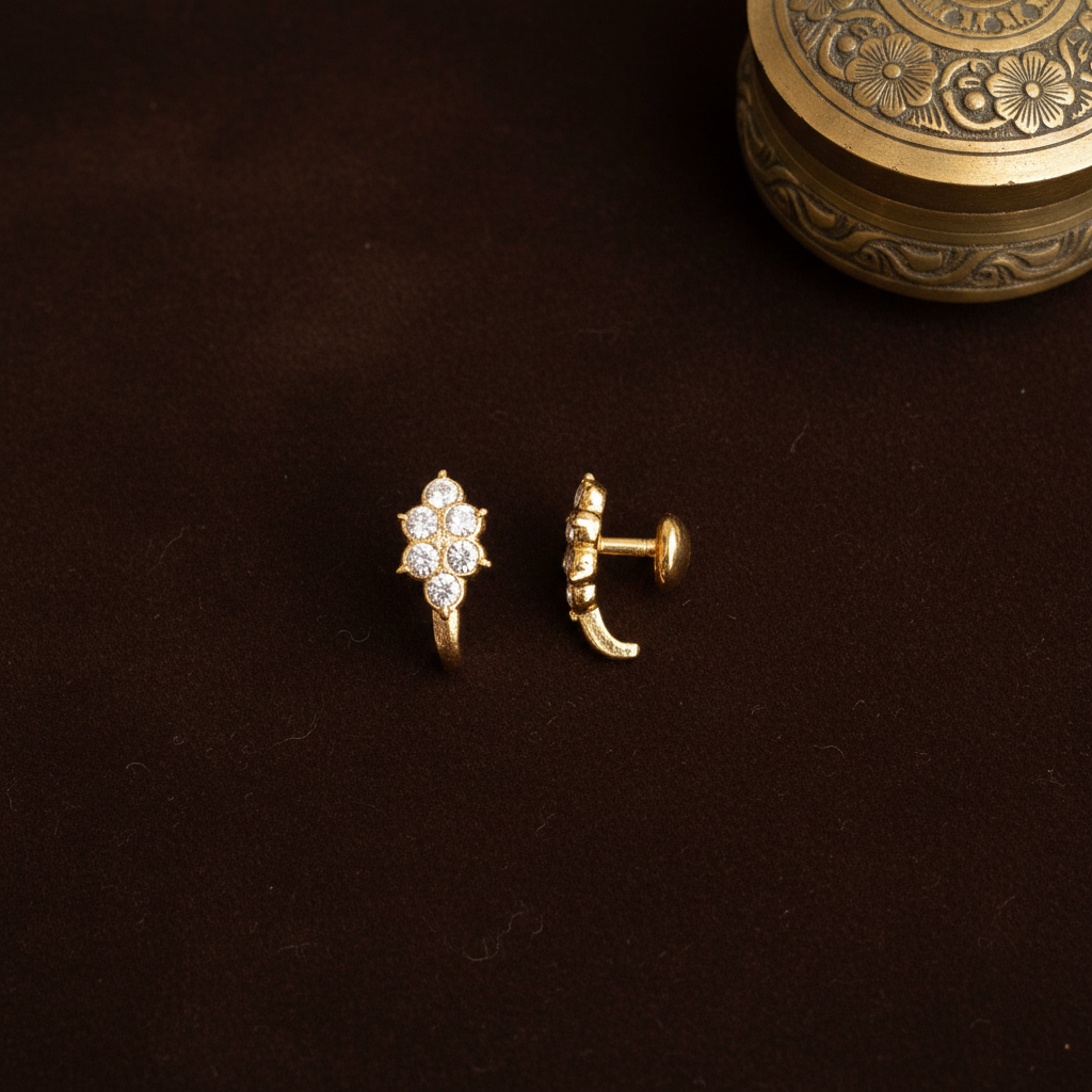 DIAMOND TANVI STUD EARRINGS