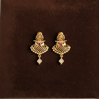 MICRO GOLD BAKTHI JEWELLERY SET COMBO