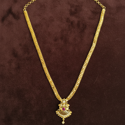 MICRO GOLD BAKTHI JEWELLERY SET COMBO