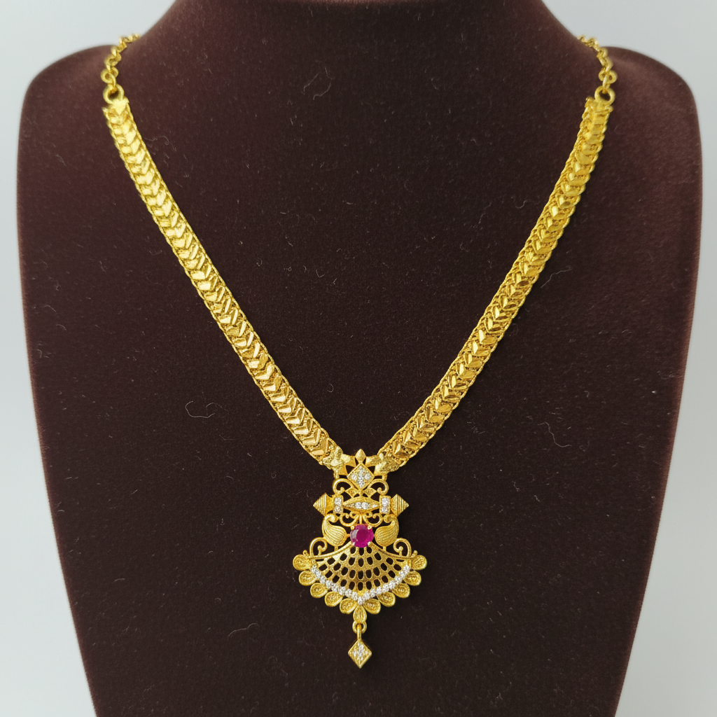 MICRO GOLD BAKTHI JEWELLERY SET COMBO