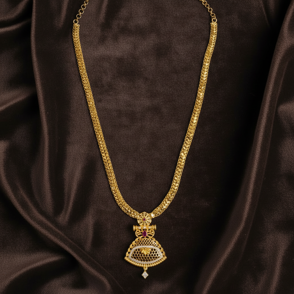 MICRO GOLD ELAKYA  JEWELLERY SET COMBO