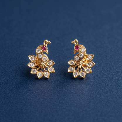 DIAMOND GEETHIKA STUD EARRINGS
