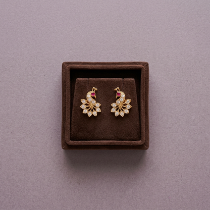 DIAMOND GEETHIKA STUD EARRINGS