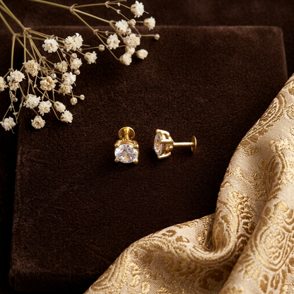 DIAMOND AVNI STUD EARRINGS