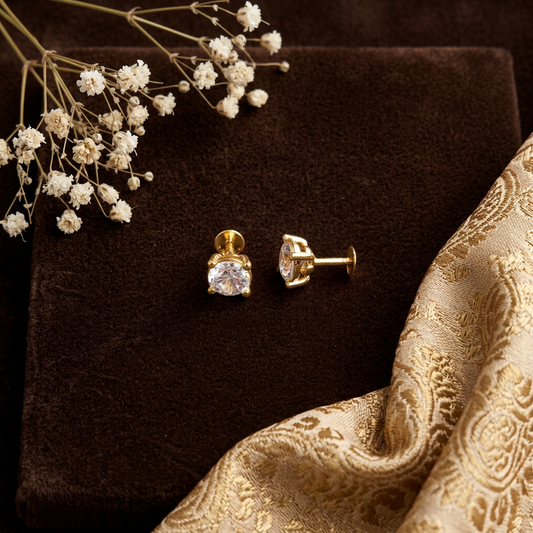DIAMOND AVNI STUD EARRINGS