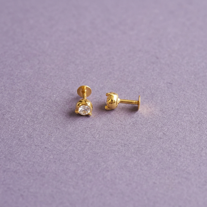 DIAMOND MEERA STUD EARRINGS
