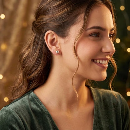 DIAMOND MEERA STUD EARRINGS