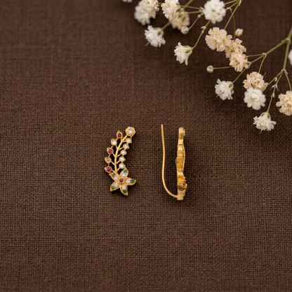 MULRICOLOR ANJALI EARCUFF EARRINGS