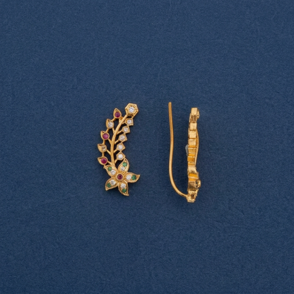 MULRICOLOR ANJALI EARCUFF EARRINGS