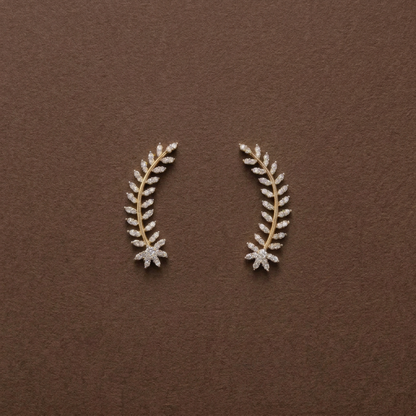 DIAMOND TARA EARCUFF EARRINGS