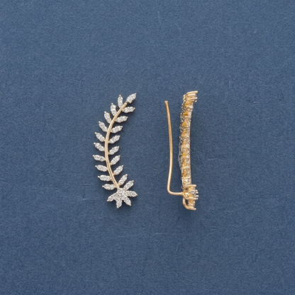 DIAMOND TARA EARCUFF EARRINGS