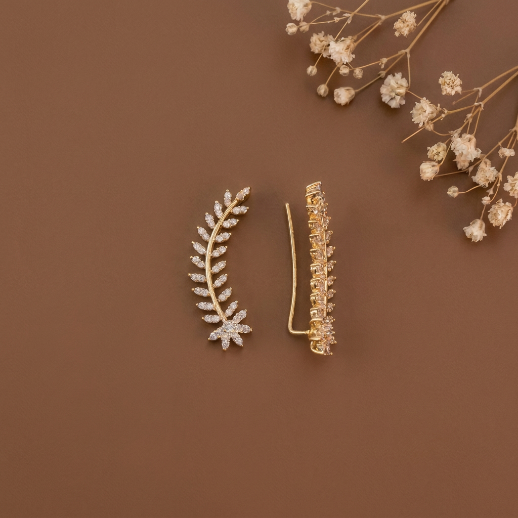DIAMOND TARA EARCUFF EARRINGS