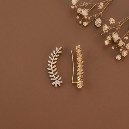 DIAMOND TARA EARCUFF EARRINGS