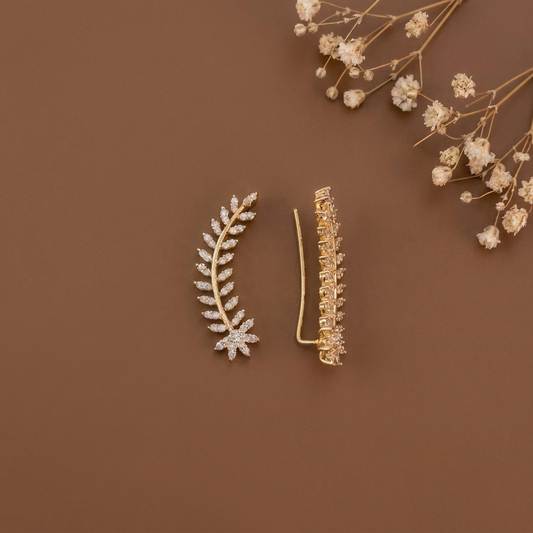 DIAMOND TARA EARCUFF EARRINGS