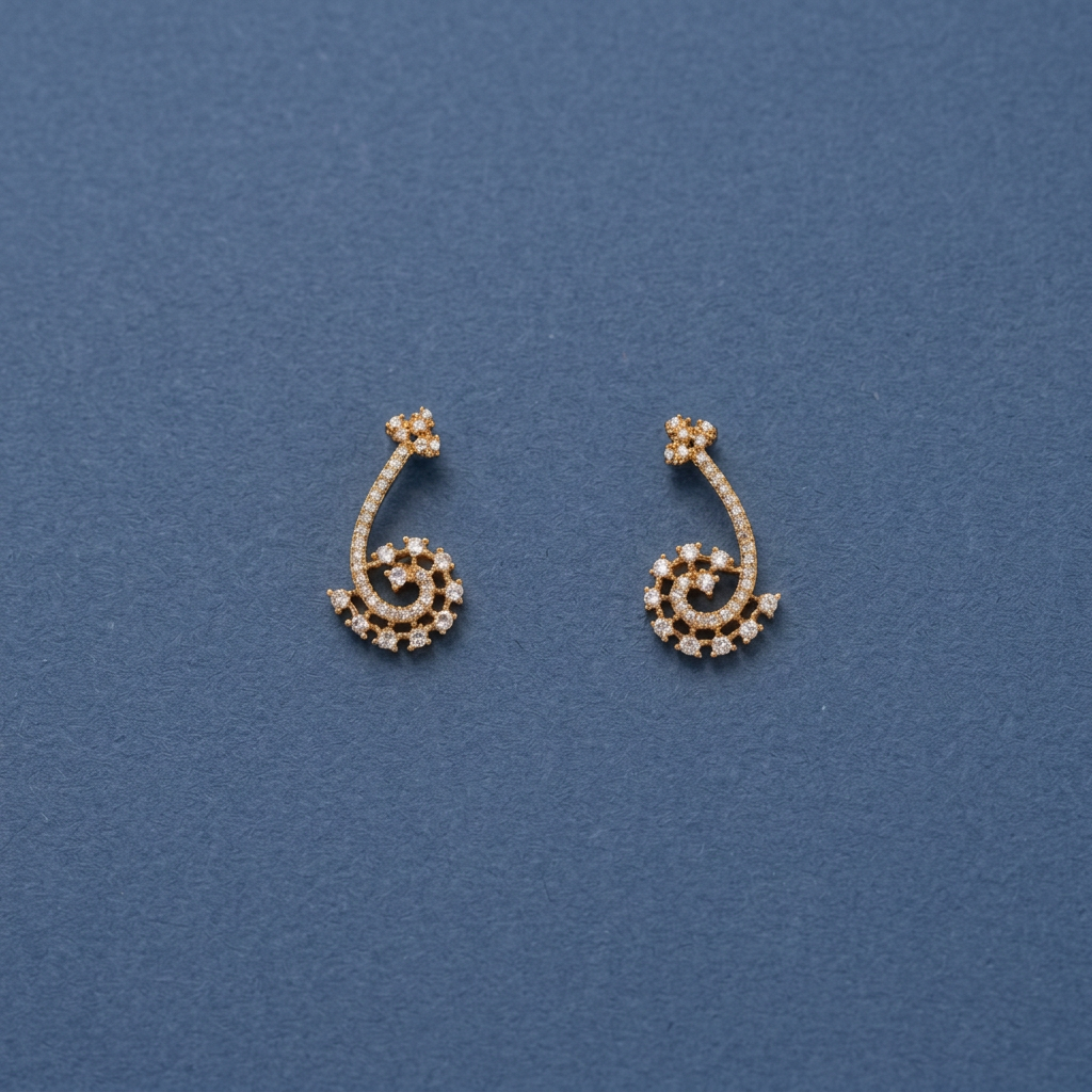 DIAMOND AARAL EARCUFF EARRINGS