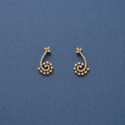 DIAMOND AARAL EARCUFF EARRINGS