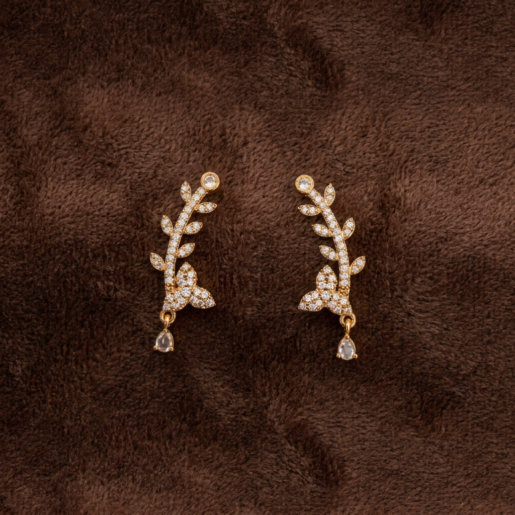 DIAMOND AABHA EARCUFF EARRINGS