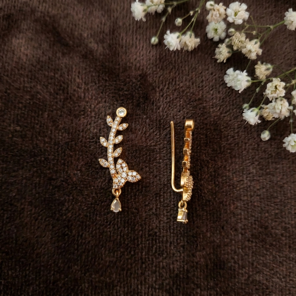 DIAMOND AABHA EARCUFF EARRINGS