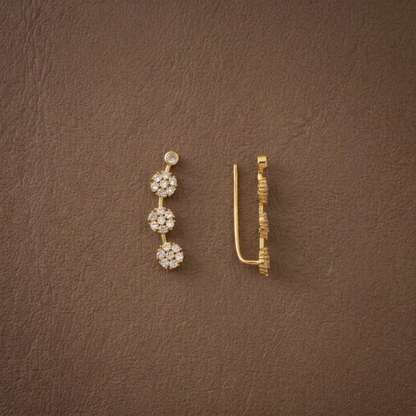 DIAMOND AYUSH EARCUFF EARRINGS