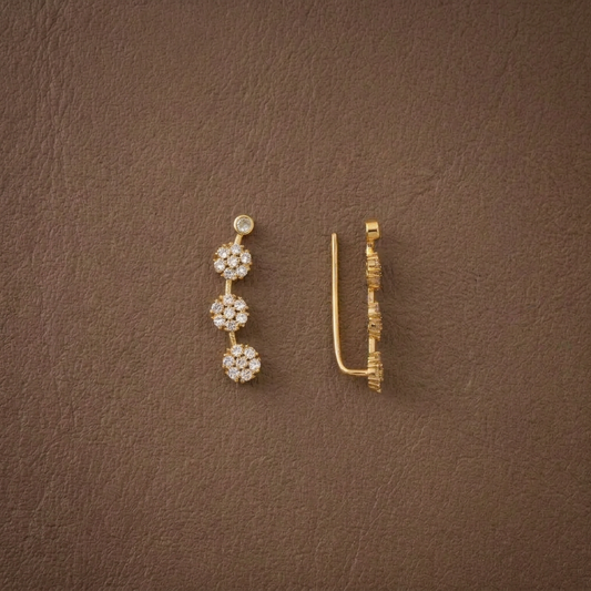DIAMOND AYUSH EARCUFF EARRINGS