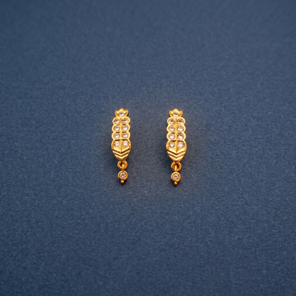 DIAMOND JAMILA STUD EARRINGS