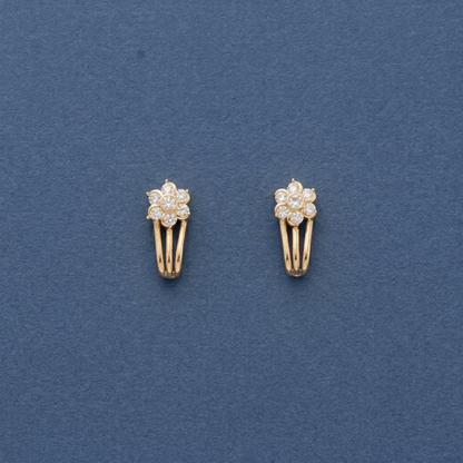 DIAMOND MINA STUD EARRINGS