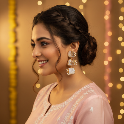 ARAMBOL PEARL DANGLER EARRINGS