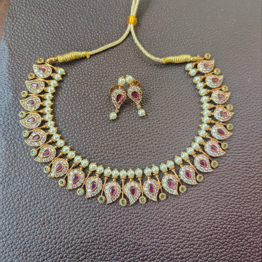 RUBY RISHVI JEWELLERY SET