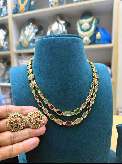 MULTICOLOR RANAMITHA JEWELLERY SET
