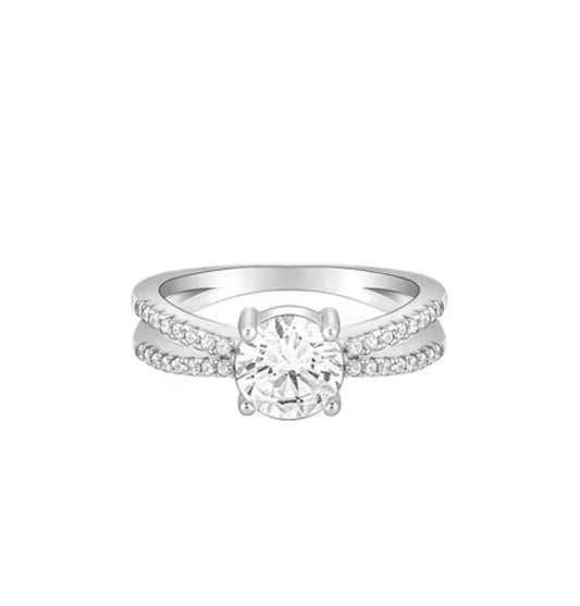 BEENU ADJUSTABLE AMERICAN DIAMOND RING