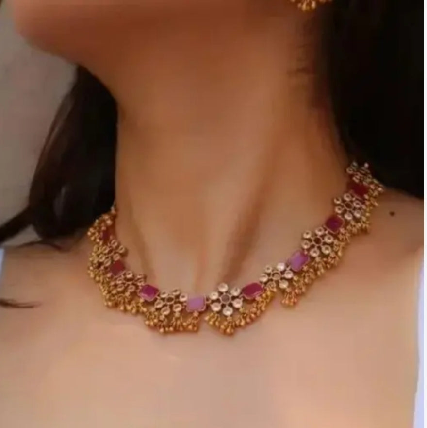 RUBY RISHIMA JEWELLERY SET