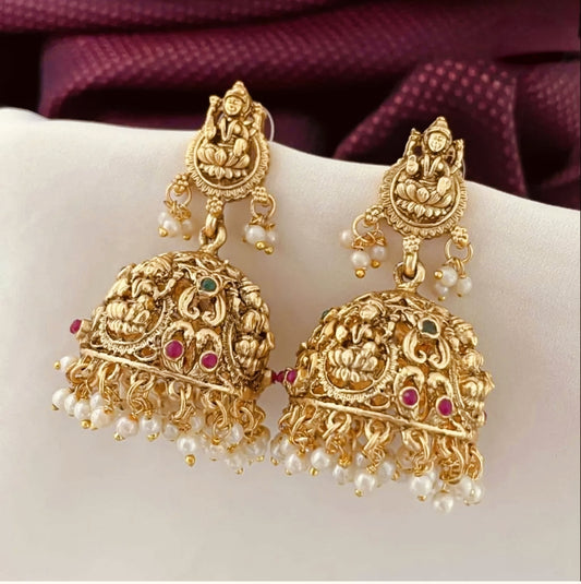 GOLDEN SANDHEN TEMPLE JHUMKI