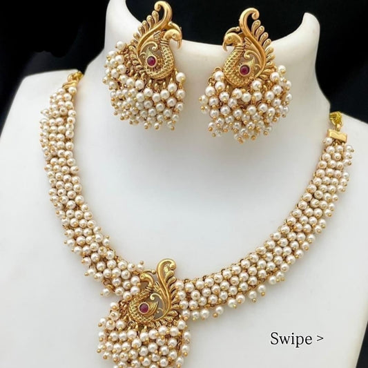 IVORY AMARI PEARL JEWELLERY SET