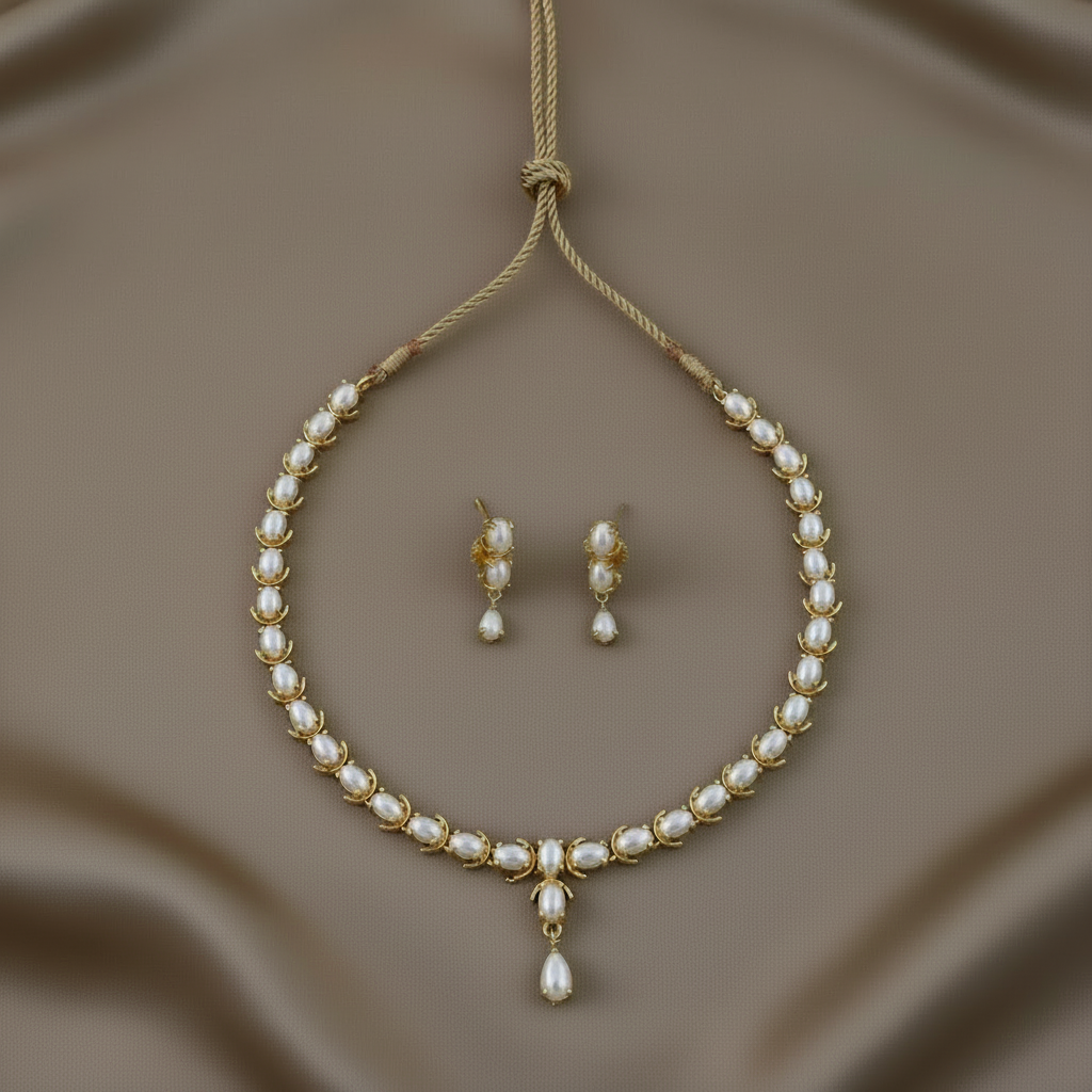 FRESH WATER PEARL JEWELLERY SET