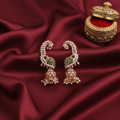 MULTICOLOR SINIHA EARCUFF EARRING