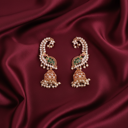 MULTICOLOR SINIHA EARCUFF EARRING