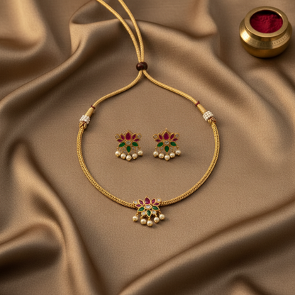 MULTICOLOR VAMIKA JEWELLERY SET