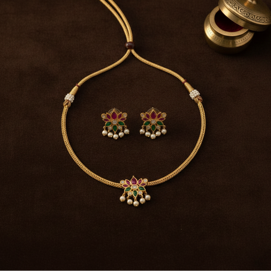 MULTICOLOR VAMIKA JEWELLERY SET