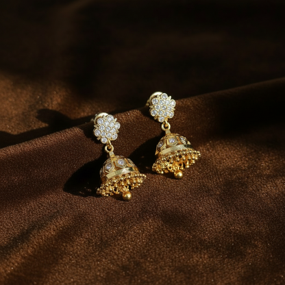 DIAMOND CLASSIC IMPON JHUMKI EARRINGS